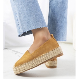 Alpargatas marrones Rhianne para mujer beige 2