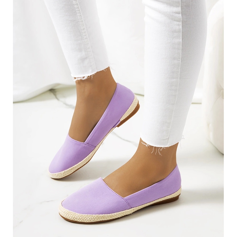Alpargatas violetas de mujer de Lyndsey púrpura 1