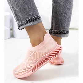 Las zapatillas rosas de Neda rosado 2