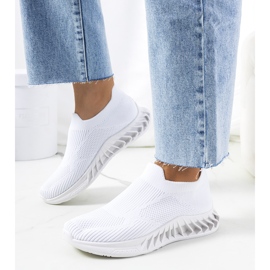 Las zapatillas blancas de Neda blanco 1