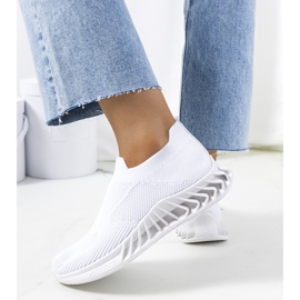 Las zapatillas blancas de Neda blanco 3