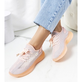 Deportivas mujer rosa Molema gris 1