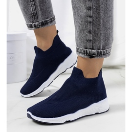 Zapatillas tobilleras Roes azul marino 1