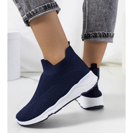 Zapatillas tobilleras Roes azul marino 2