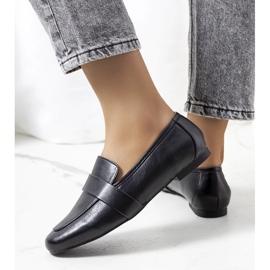 Zapatos de cuero negros de Ouden 2