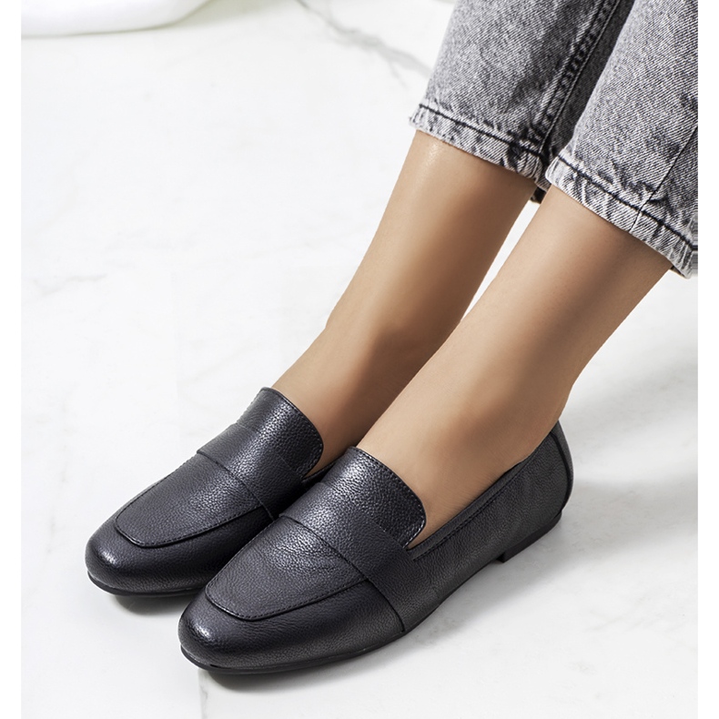 Zapatos mujer Maple piel negra negro 1