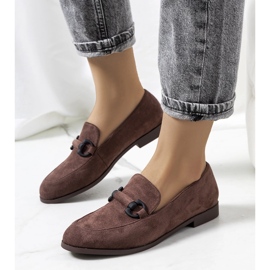 Zapato talisa piel marron marrón 1