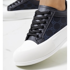 Zapatillas negras en la plataforma Birkett negro 3