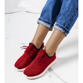 Zapatillas Mulder rojas negro rojo 1
