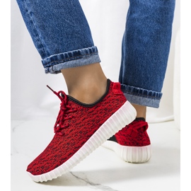 Zapatillas Mulder rojas negro rojo 2