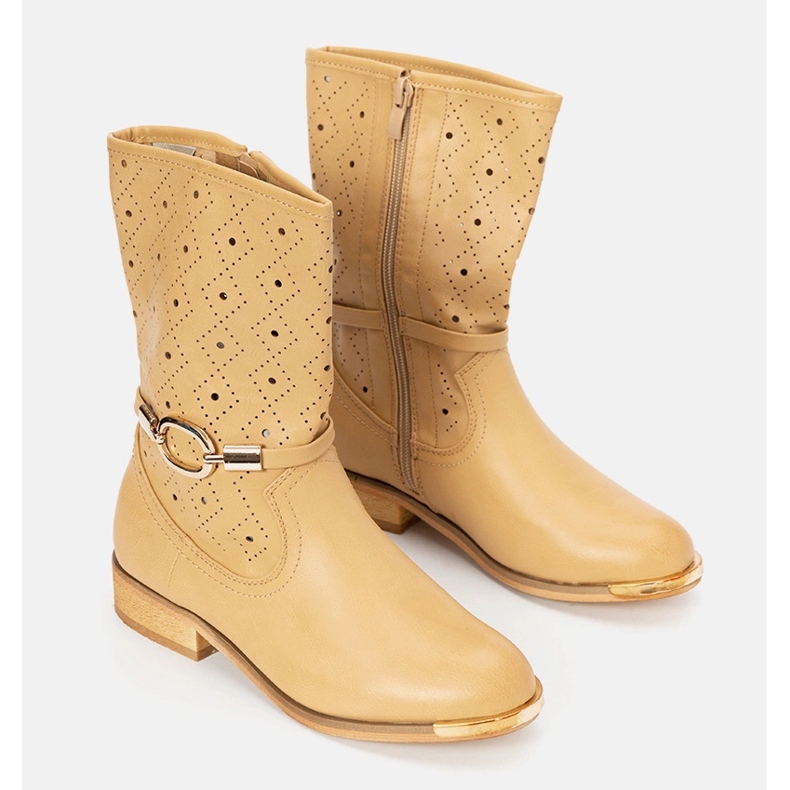 Botas de niño valle beige 1 Botas de niño valle beige 1