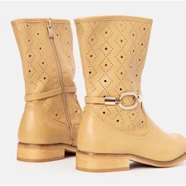 Botas de niño valle beige 2