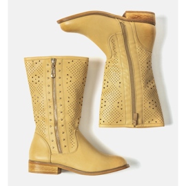 Botas infantiles Zaina beige 2