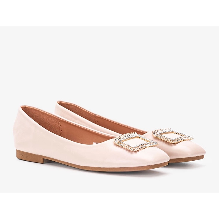 Bailarinas Rhonda beige 1 Bailarinas Rhonda beige 1