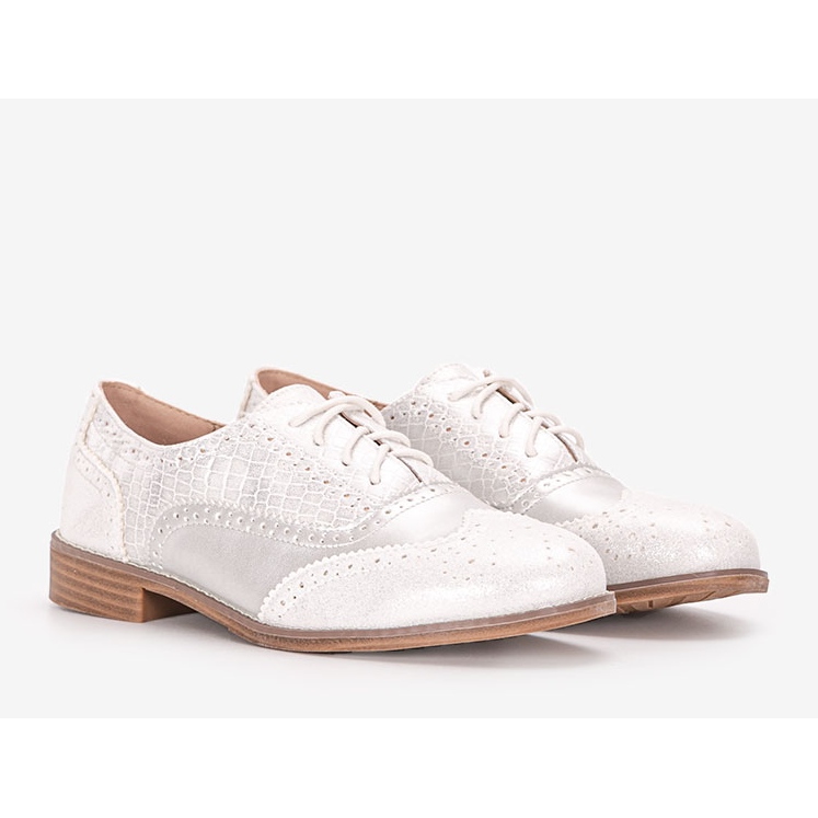 Hershey oxfords plateados de mujer plata 1 Hershey oxfords plateados de mujer plata 1