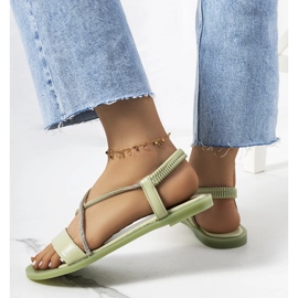 Sandalias mujer verde Kiara 1 Sandalias mujer verde Kiara 1