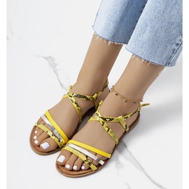 Sandalias mujer Reeta amarillas amarillo 1 Sandalias mujer Reeta amarillas amarillo 1