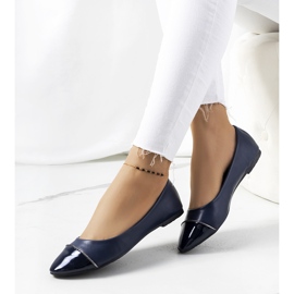 Bailarinas de mujer Varvio azul marino 1