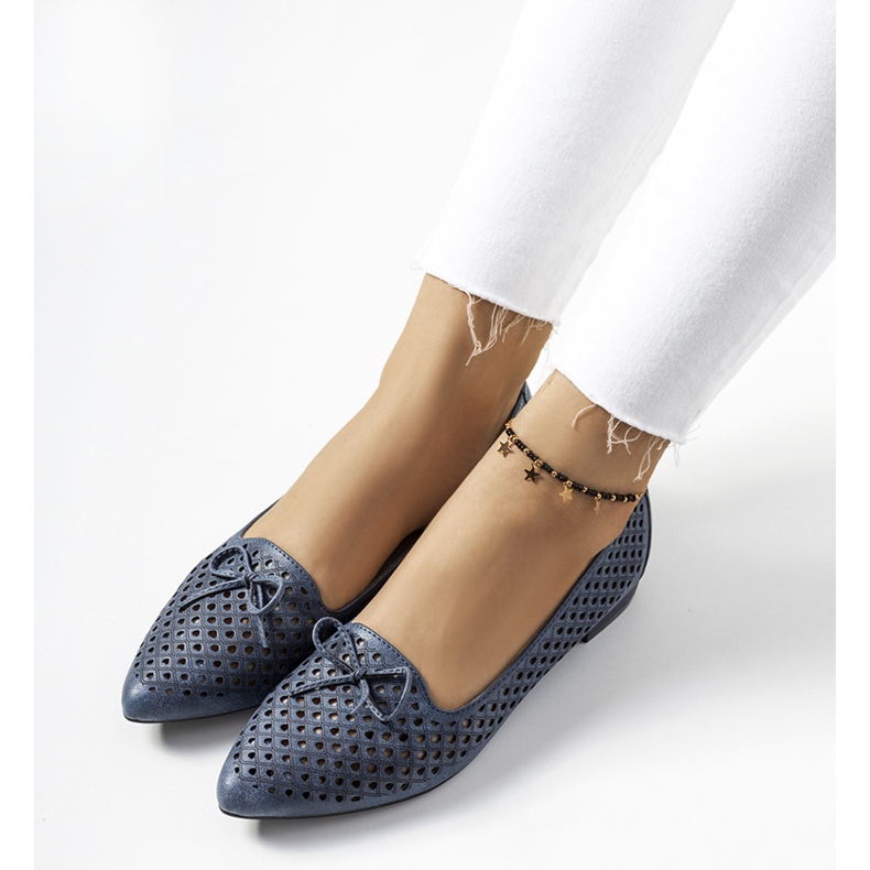 Bailarinas caladas azul marino Gayle 1