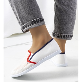 Zapatillas blancas Annika blanco 1
