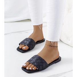 Tacones planos negros de Mabel 2