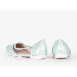 BM Bailarinas infantiles lacadas menta Liisi verde 2