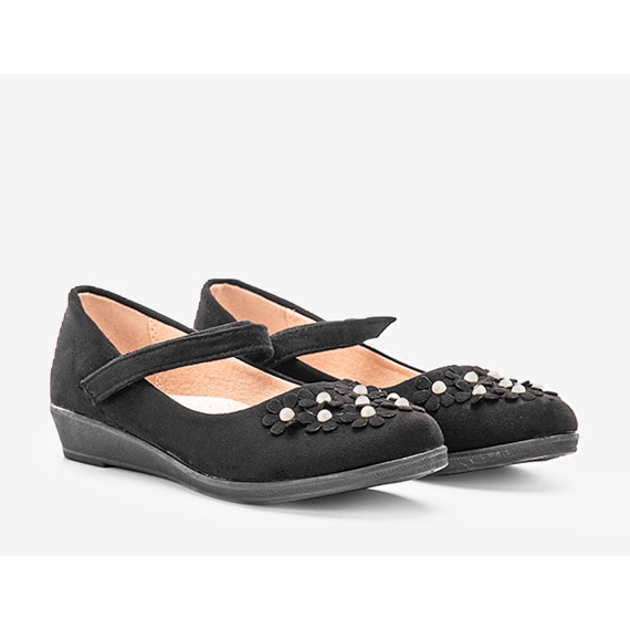 BM Bailarinas infantiles negras de Holanti negro 1