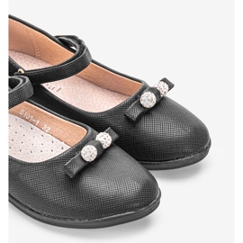 Cuñas bailarinas negras de Correia negro 2