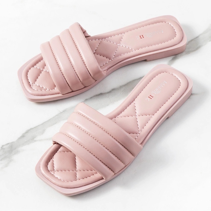 Pantuflas de mujer Keulen rosas 1