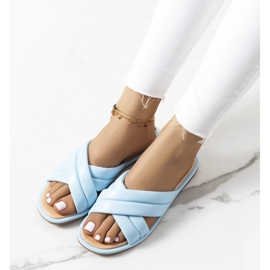 Pantuflas de mujer Thines azules 1