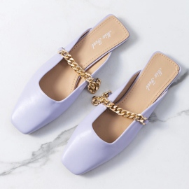 Bailarinas elegantes moradas de Baras violeta 1