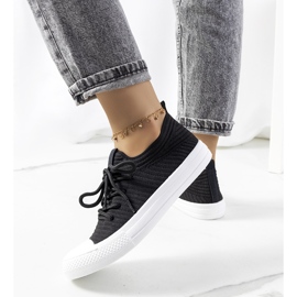 Deportivas mujer Medina negras negro 2