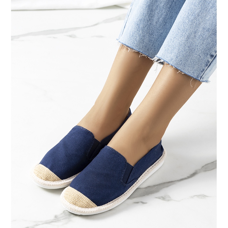 Sandalias azules de Costa violeta azul marino 1