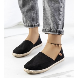 Alpargatas de mujer Jacquet negras negro 2