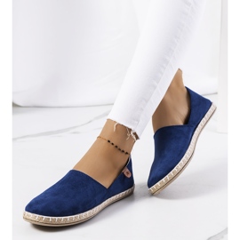 Alpargatas de mujer Jacquet azul marino 1