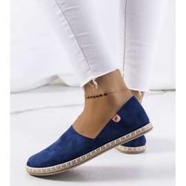 Alpargatas de mujer Jacquet azul marino 2