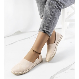 Alpargatas de mujer Jacquet beige 1