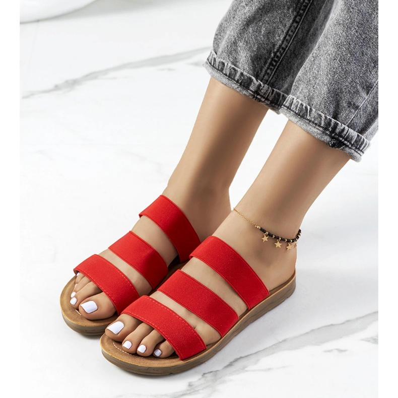 Pantuflas Cremik de mujer rojas rojo 1 Pantuflas Cremik de mujer rojas rojo 1