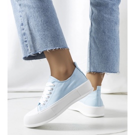 Zapatillas Louisal azules 2