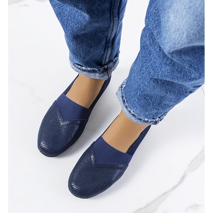 BM Deportivas Boirs de piel azul marino 1