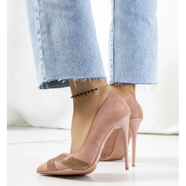 Los tacones rosas de Steven rosado 2