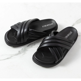 Zapatillas negras en la plataforma Daintree negro 1