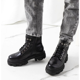 Botines negros con suela trapper de Rubeo 1