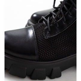 Botas negras de mujer de Lewers negro 4