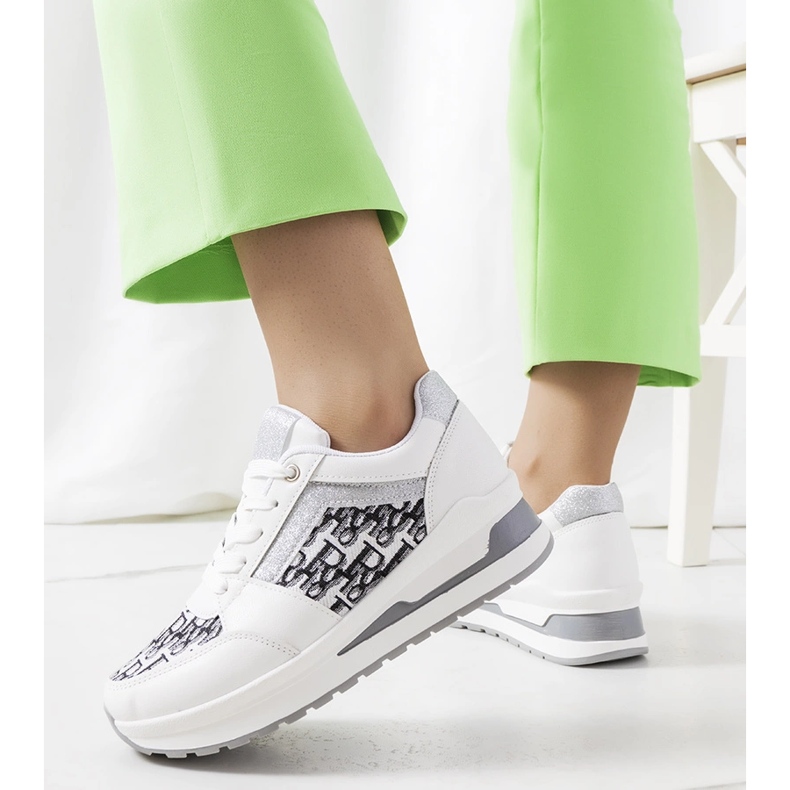 Deportivas blancas Aloisia blanco 1