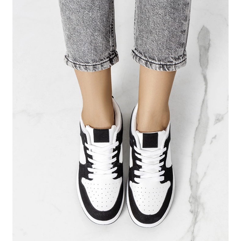 Deportivas Probe en blanco y negro 1