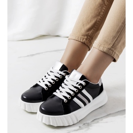 Zapatillas negras en la plataforma Prinsep negro 1 Zapatillas negras en la plataforma Prinsep negro 1