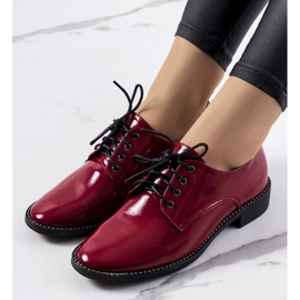 Zapatos mujer granate Ricieri rojo 1