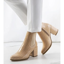 Botas Easthaven beige 1