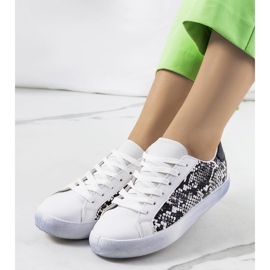 Deportivas Kameta Serpiente blancas blanco 1